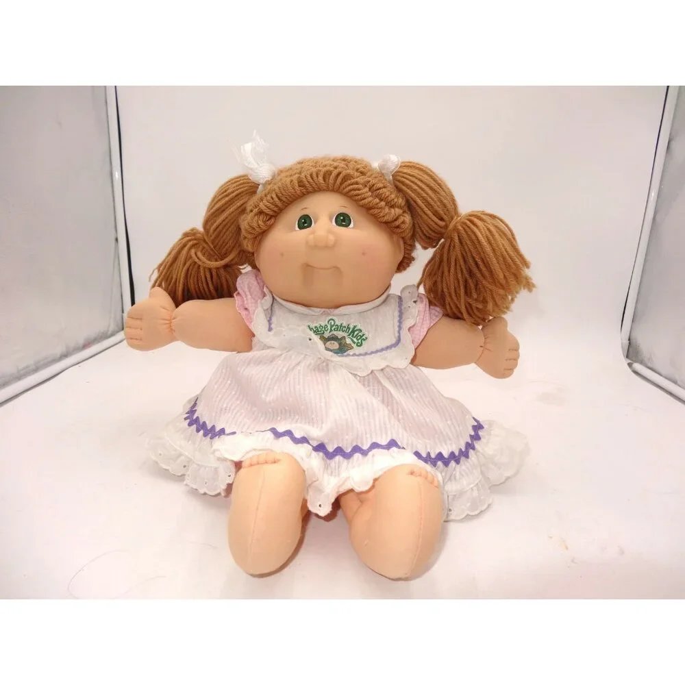 Cabbage Patch Kids Doll 15th Anniversary SpecialEdition Red‎ Brown Hair Blue Eye